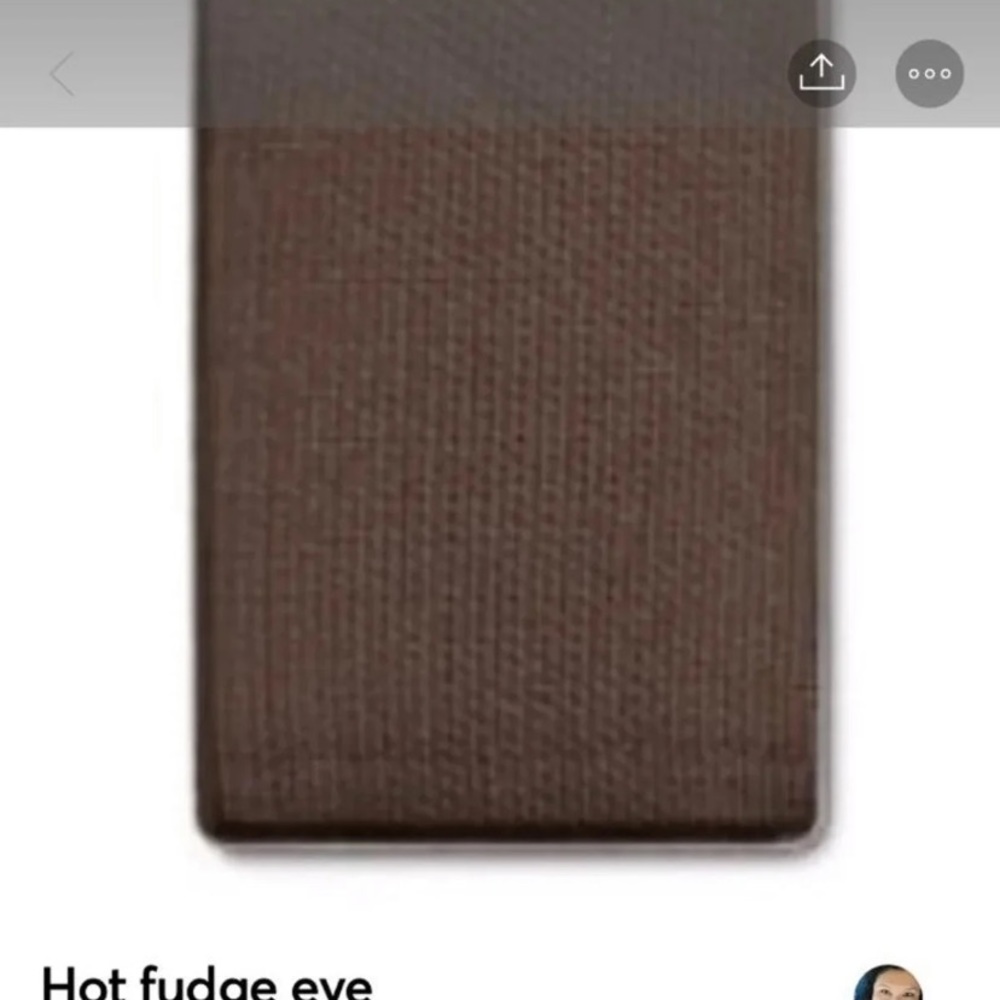 Hot fudge eyeshadow